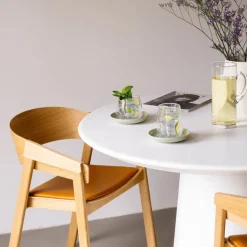 Perlemor alga skål til kaffekopp 16 cm