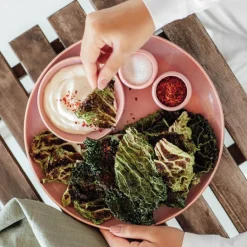 Perlemor coral dippskål 12 cm