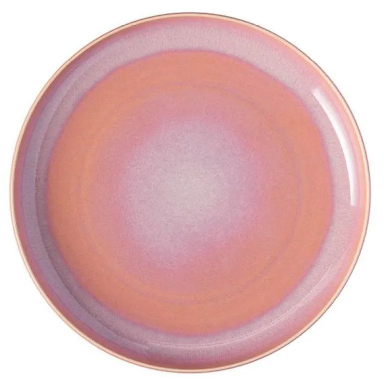 Perlemor coral flat tallerken 27 cm