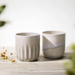 Perlemor sand krus u/hank 2 stk