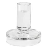 Petra lysestake 11 cm klart glass