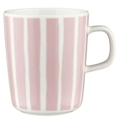 Piccolo krus 25 cl hvit/rosa