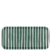 Piccolo serveringsbrett 27,5x13,5 cm grønn/rosa