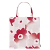Pieni Unikko handlenett 44x43 cm rosa/rød