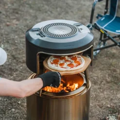 Pi-fire pizzaovn til Yukon bålpanne