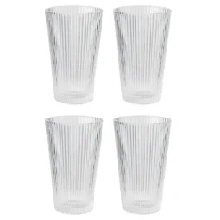 Pilastro drikkeglass 35 cl 4 stk klar