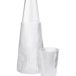 Pilastro karaffel med glass 1L clear
