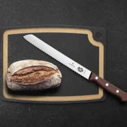 Pine brødkniv 21 cm brun