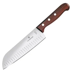 Pine santokukniv 17cm brun
