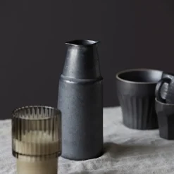 Pion mugge 44 cl svart/brun