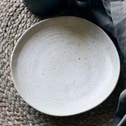 Pion tallerken 16,5 cm grå/hvit