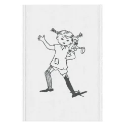 Pippi kjøkkenhåndkle 35x50 cm Pippilotta