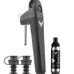 Pivot vinkonserveringssystem 4 deler svart