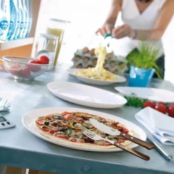 Pizza tallerken 32 cm hvit