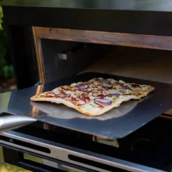 Pizzaovn multifunksjonovn utendørs svart