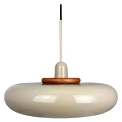 Planet pendel 36 cm latte