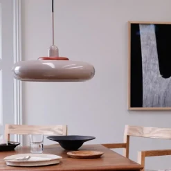 Planet pendel 36 cm latte