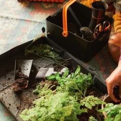 Plantematte 82,5x44,5x6 cm svart