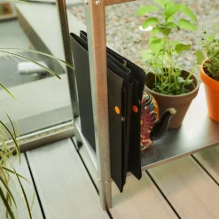 Plantematte 82,5x44,5x6 cm svart