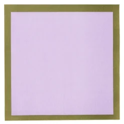 Play serviett 33x33 cm 20 stk lilla/oliven