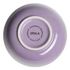 Play skål 13 cm lilla/oliven