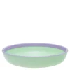 Play skål/tallerken 22 cm mint/lilla