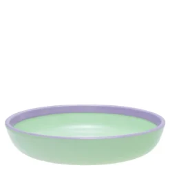 Play skål/tallerken 22 cm mint/lilla