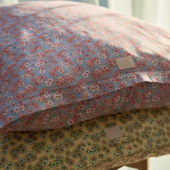 Pleasantly putetrekk 70x50 cm lys blå/rose