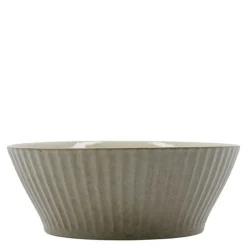 Pleat bolle 19 cm grå/brun