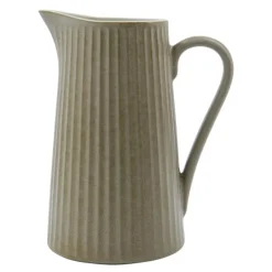 Pleat kanne 21 cm grå/brun