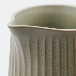 Pleat kanne 21 cm grå/brun