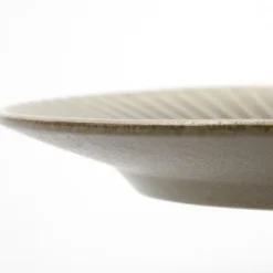 Pleat tallerken 27 cm grå/brun