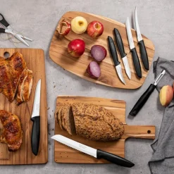 Plenus flerbrukskniv 11,5 cm svart