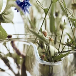 Plis vase 17 cm klar