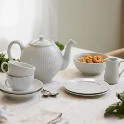 Plissé bolle hvit 60 cl