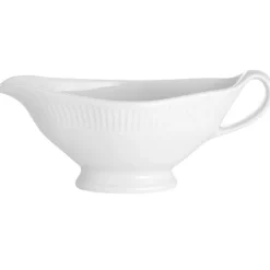 Plissé sausenebb hvit