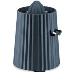 Plissé sitruspresse grå