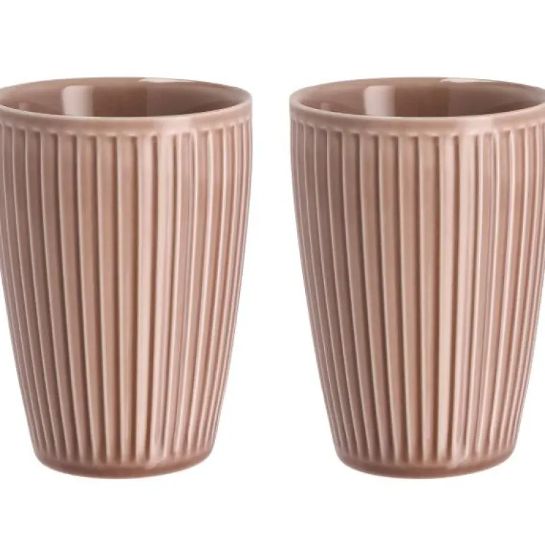 Plissé termokrus 25 cl 2 stk woodrose