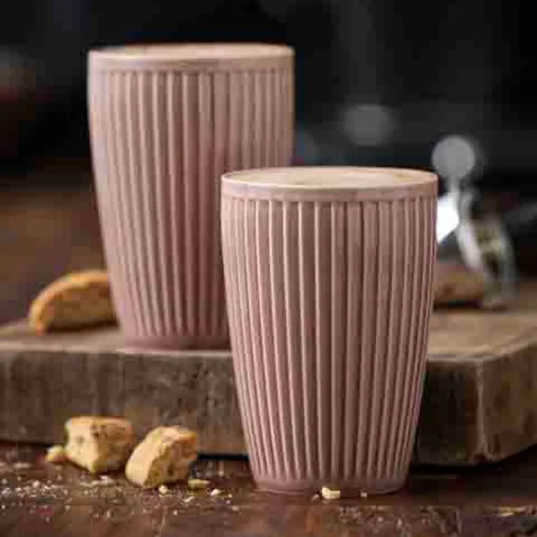 Plissé termokrus 25 cl 2 stk woodrose