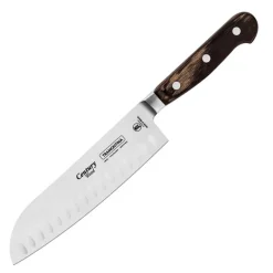 Polywood santokukniv 18 cm brun