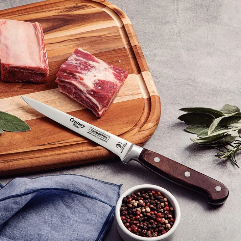 Polywood utbeiningskniv 15 cm brun