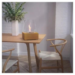 Poppy lykt B24 cm natur