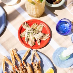 Porto mini tallerken 17 cm rød