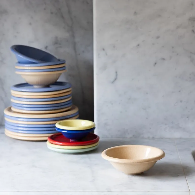 Porto skål 18 cm beige