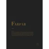 Poster farfar 30x40 cm svart