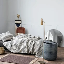 Precise gulvlampe 124 cm messing