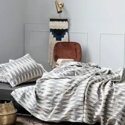 Precise vegglampe 21 cm messing