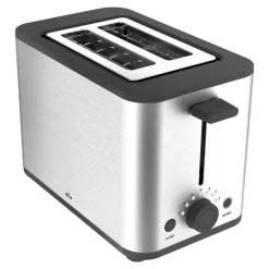 Premium brødrister børstet stål