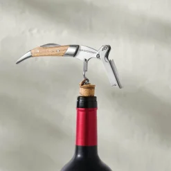 Premium kelner vinåpner med eikehåndtak