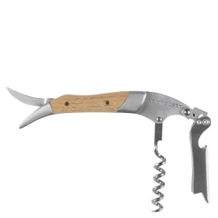 Premium kelner vinåpner med eikehåndtak